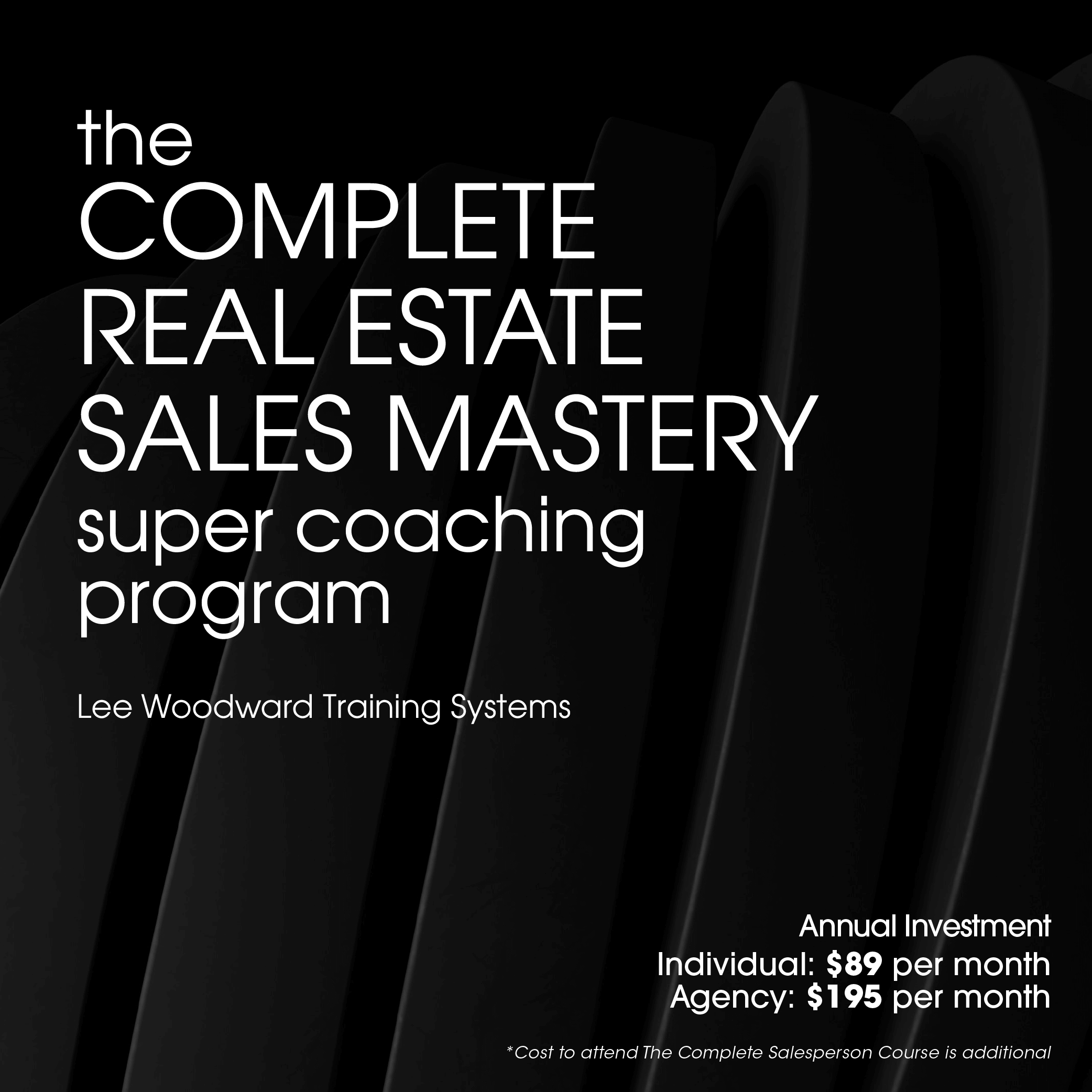 The Complete Real Estate-Sales Mastery Super Coaching Program